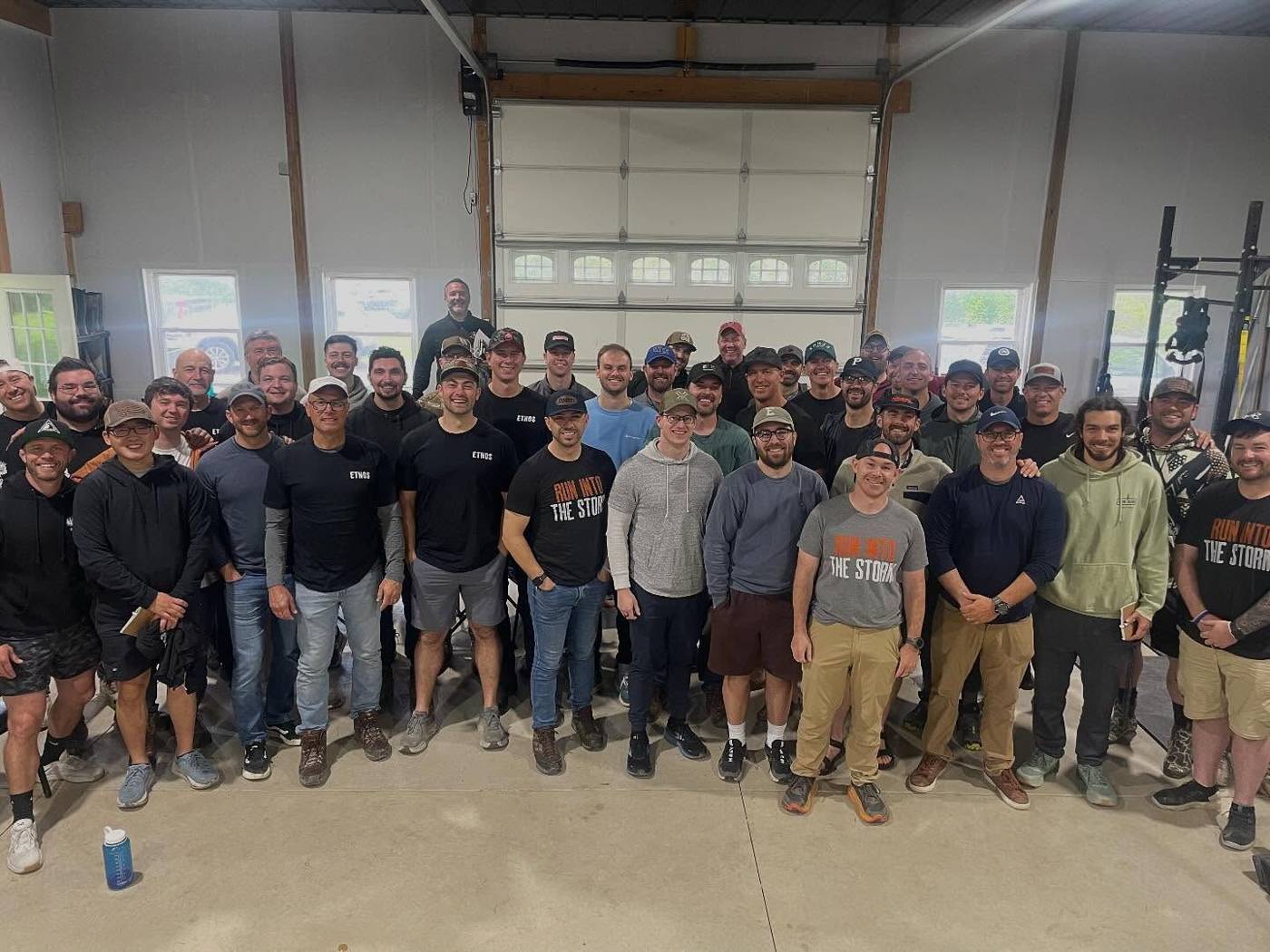 The men of Ethos together at the May 2026 Men's Weekend